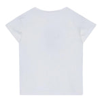 Liu Jo T-Shirt tinta unita con Stampa Bianco per Neonata KA5094 BIANCO LIU JO 