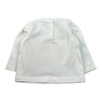 Liu Jo Shirt tinta unita con Stampa Bianco per Neonata KF2098 BIANCO LIU JO 