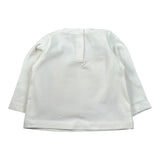Liu Jo Shirt tinta unita con Stampa Bianco per Neonata KF2098 BIANCO LIU JO 