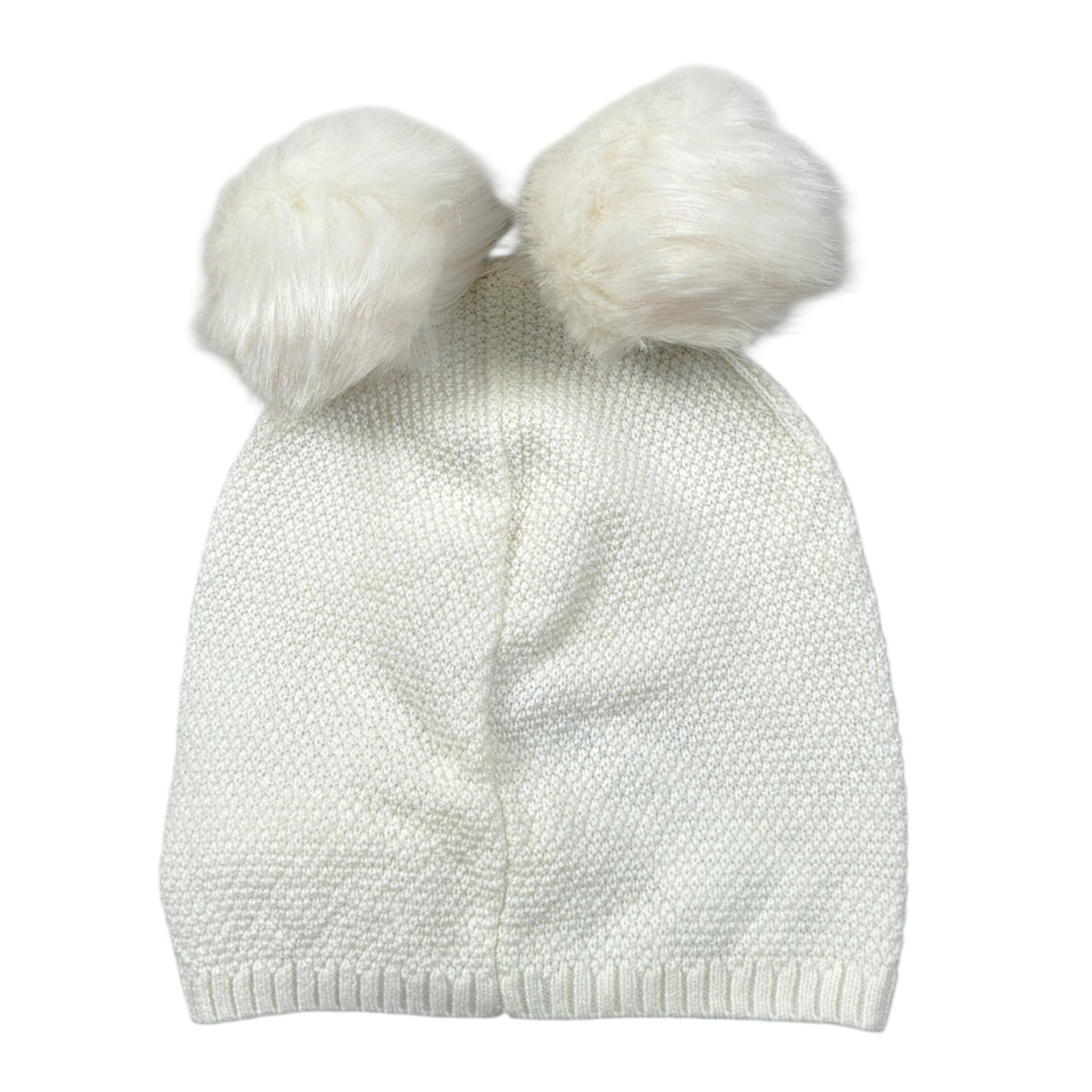 Liu Jo Cappello tinta unita con Pon Pon Panna per Neonata KF2220 PANNA LIU JO 