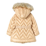 Liu Jo Giubbino tinta unita con Cappuccio Beige per Bambina KF4002 BEIGE LIU JO 