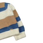 Liu Jo Maglia Tricolore con Fantasia A Righe Panna per Bambina KF4073 PANNA LIU JO 