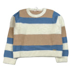 Liu Jo Maglia Tricolore con Fantasia A Righe Panna per Bambina KF4073 PANNA LIU JO 