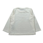 Liu Jo Shirt Girocollo tinta unita con Stampe Panna per Neonata KF4088 PANNA LIU JO 