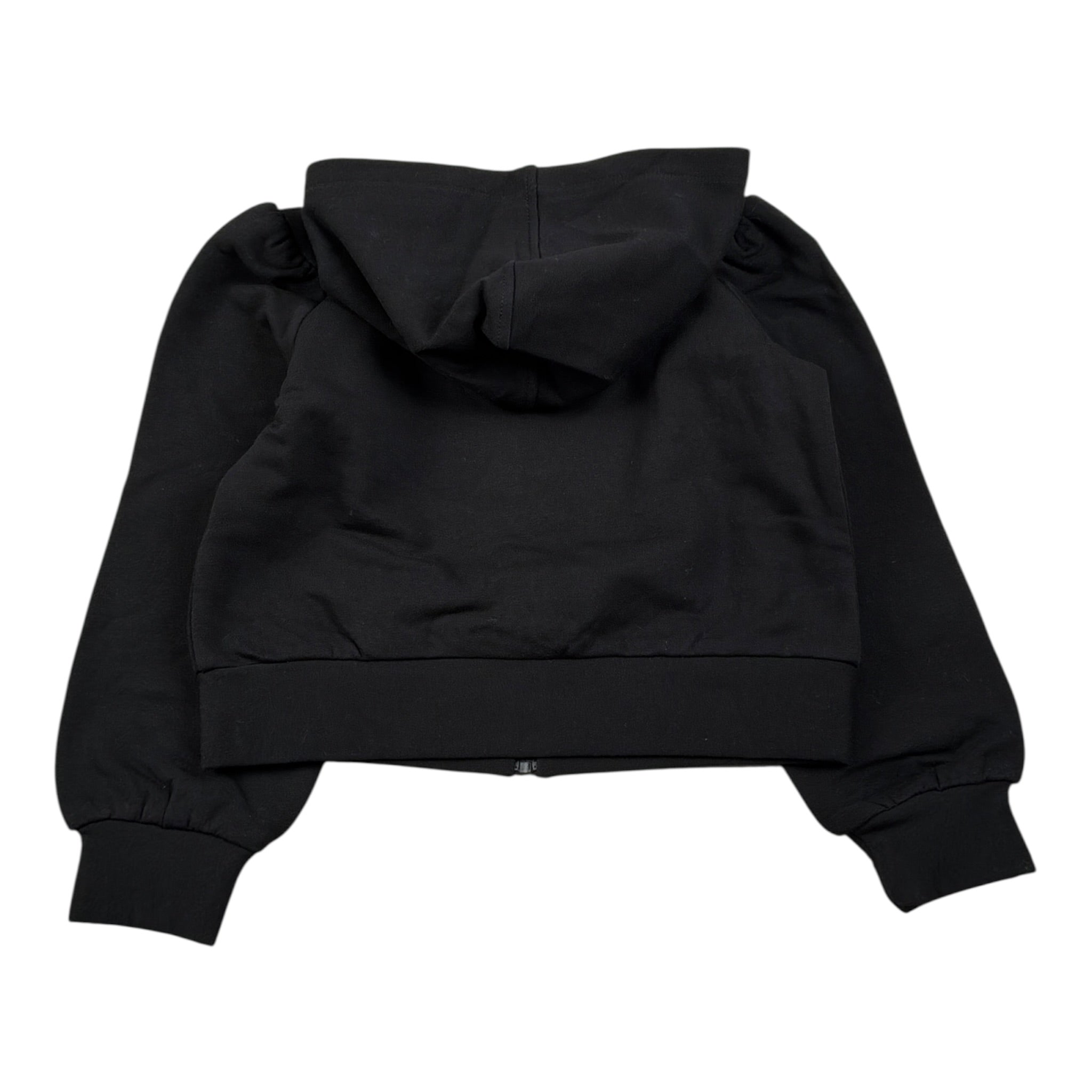 Liu Jo Felpa tinta unita con Cappuccio E Borchie Nero per Neonata KF4109N NERO LIU JO 