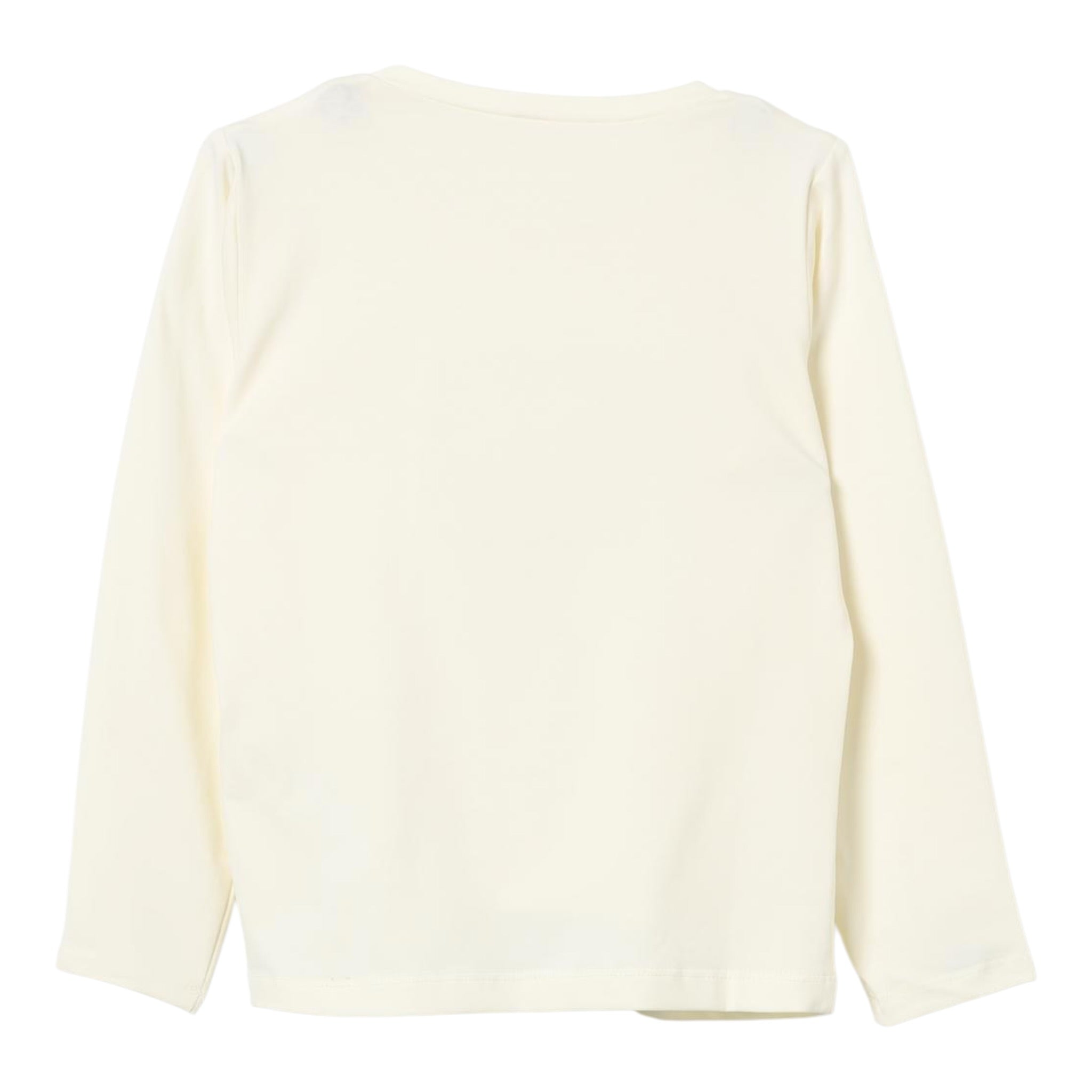 Liu Jo Shirt Collo Alto tinta unita con Paillettes Panna per Bambina KF4118 PANNA LIU JO 