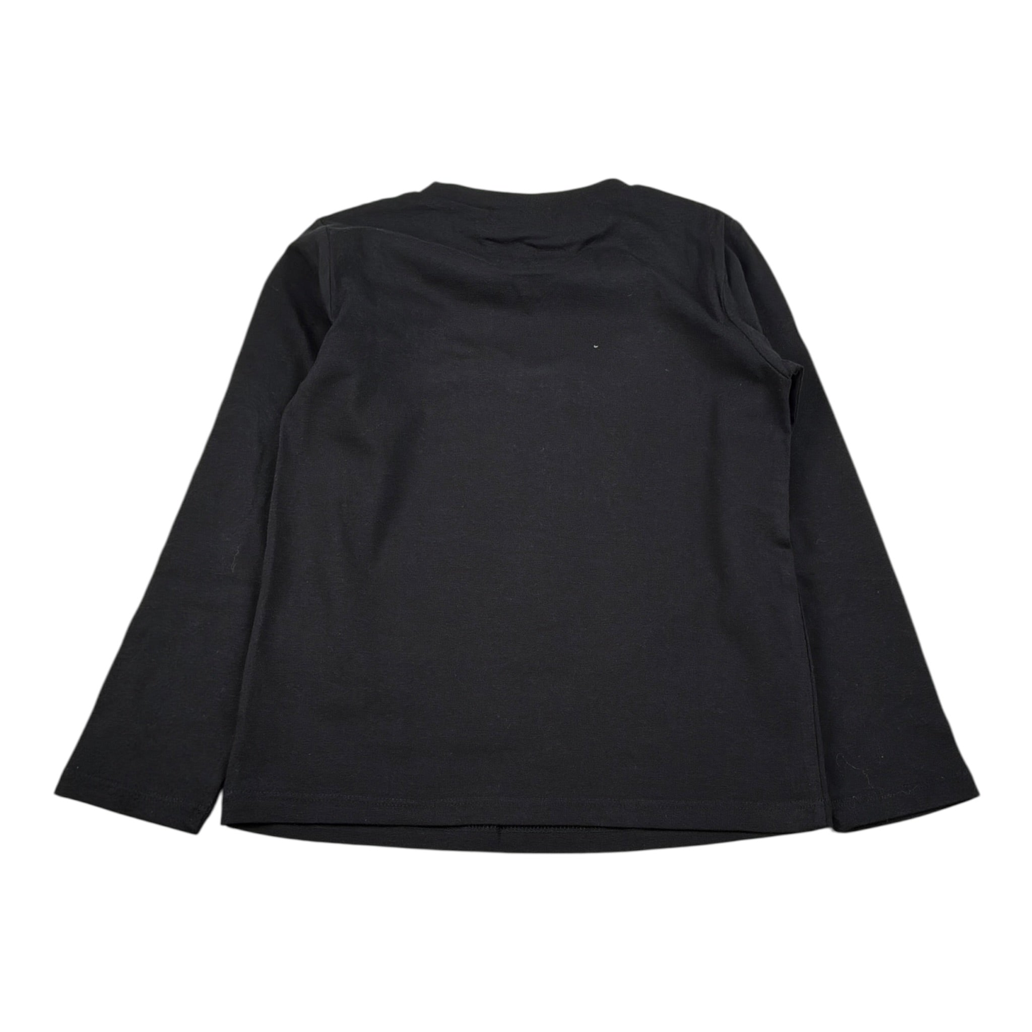 Liu Jo Shirt tinta unita con Stampa Nero per Neonata KF4119N NERO LIU JO 