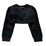 Liu Jo Coprispalle tinta unita Nero per Neonato KF4131 NERO LIU JO 