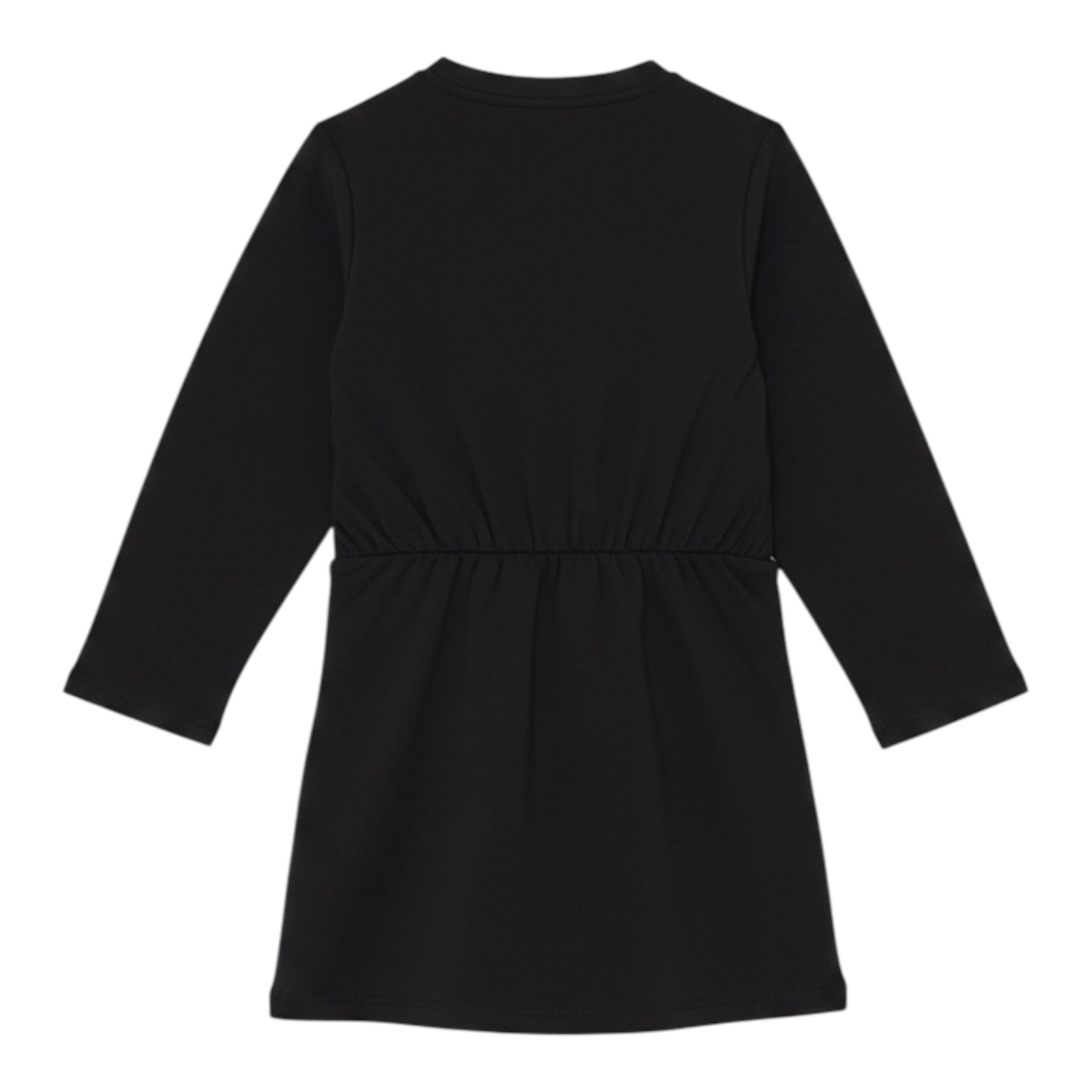 Liu Jo Abito Girocollo tinta unita con Brillantini Nero per Neonata KF5004XX NERO LIU JO 