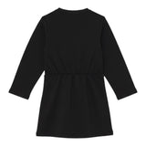 Liu Jo Abito Girocollo tinta unita con Brillantini Nero per Neonata KF5004XX NERO LIU JO 