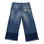 Liu Jo Jeans tinta unita con Girovita Regolabile Blu per Bambina KF5019D BLU LIU JO 