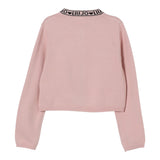 Liu Jo Cardigan tinta unita con Loghi Rosa per Bambina KF5029X ROSA LIU JO 