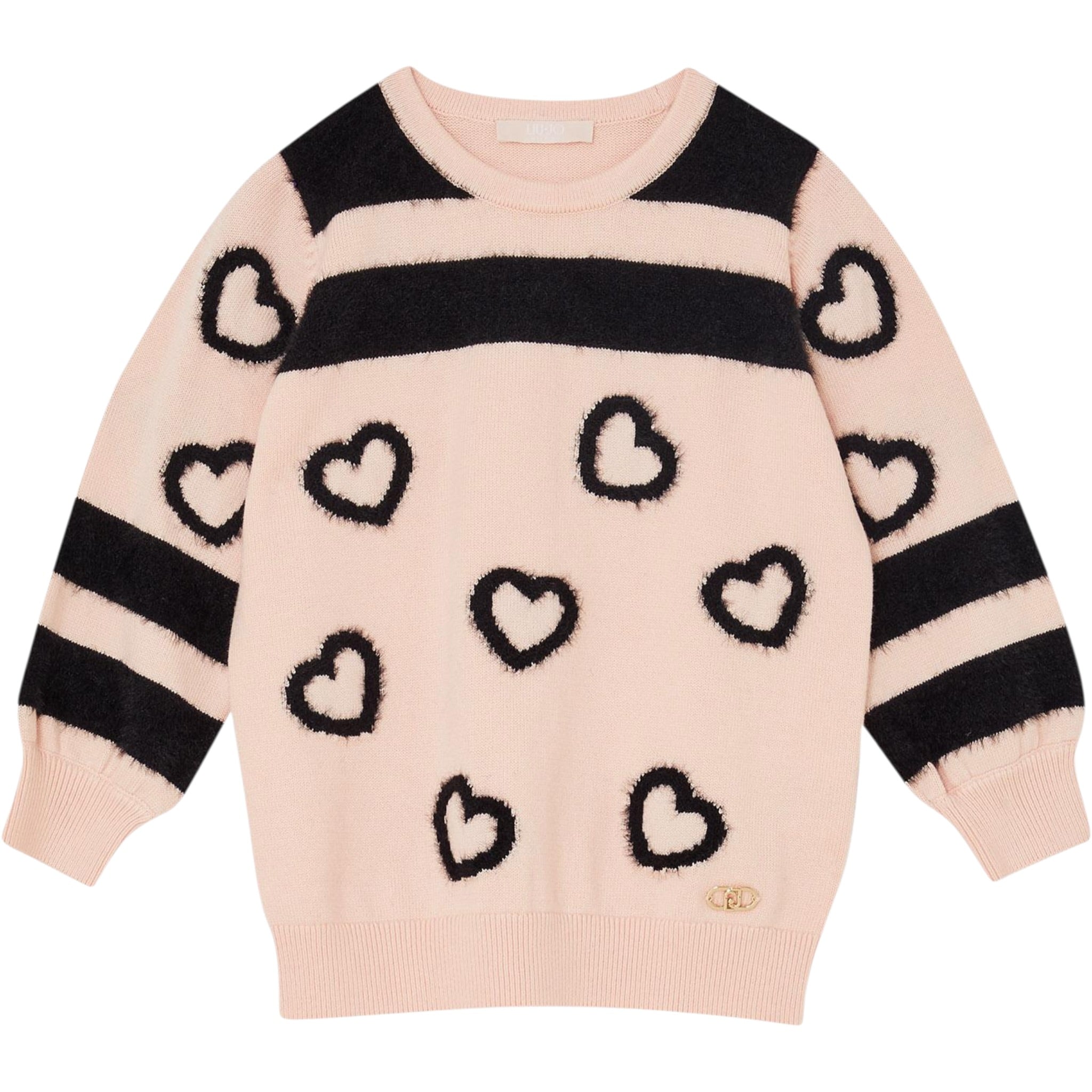 Liu Jo Maglia tinta unita con Stampa E Fantasia Rosa per Neonata KF5032N ROSA LIU JO 