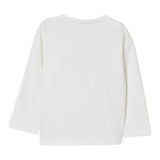 Liu Jo Shirt tinta unita con Stampa Panna per Neonata KF5033J00 PANNA LIU JO 
