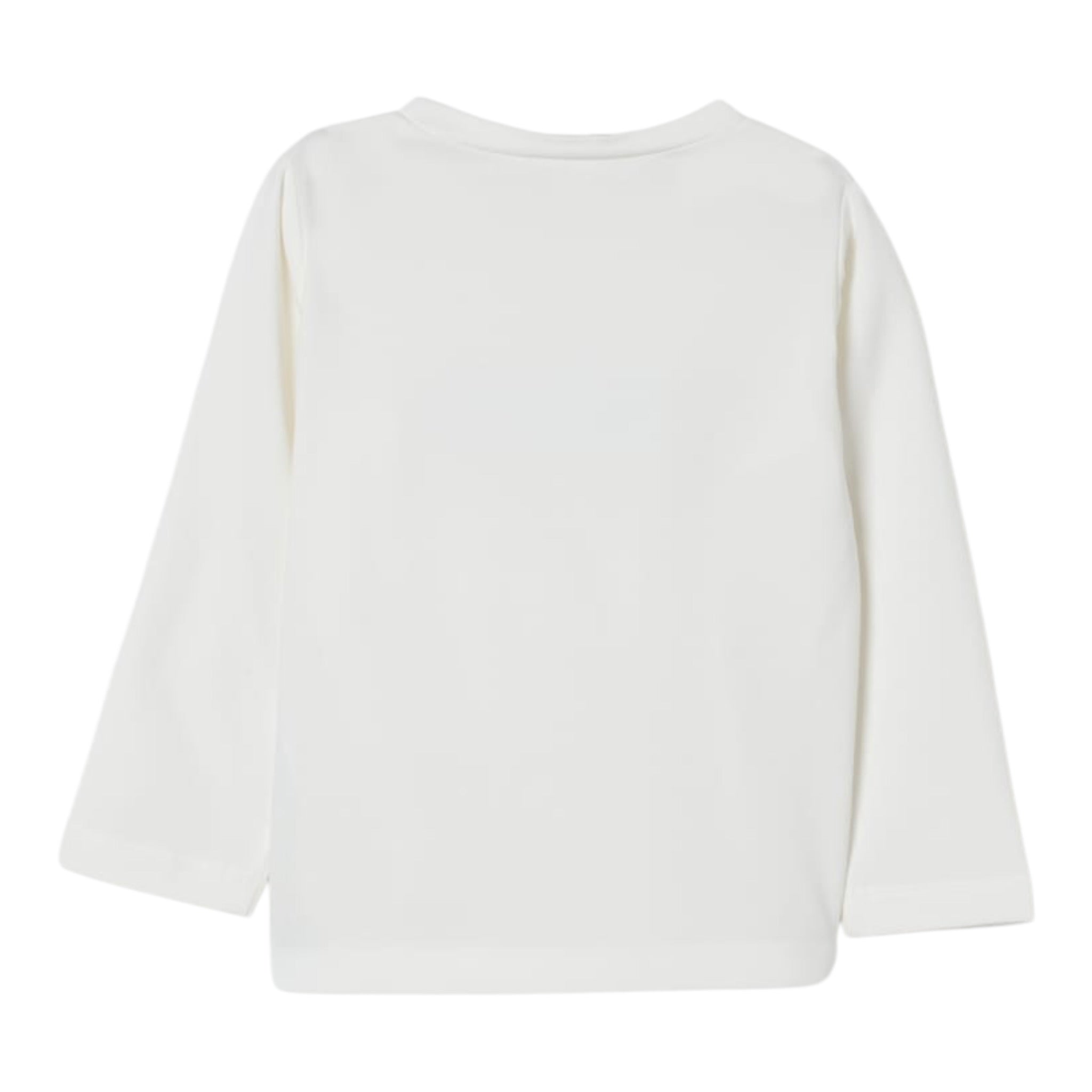 Liu Jo Shirt tinta unita con Stampa Panna per Neonata KF5033J00 PANNA LIU JO 