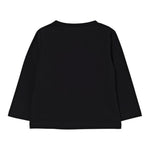 Liu Jo Shirt tinta unita con Stampa Nero per Neonata KF5033 NERO LIU JO 