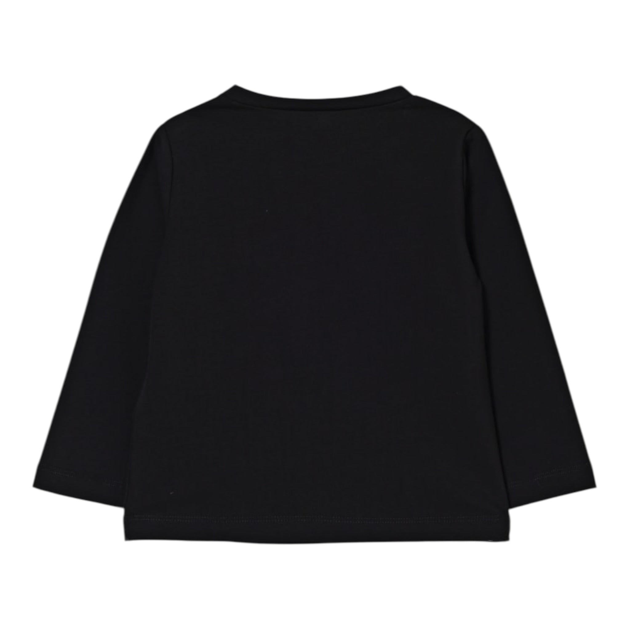 Liu Jo Shirt tinta unita con Stampa Nero per Neonata KF5033 NERO LIU JO 