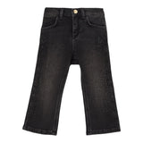 Liu Jo Jeans tinta unita Modello Zampa Nero per Neonata KF5035XN NERO LIU JO 