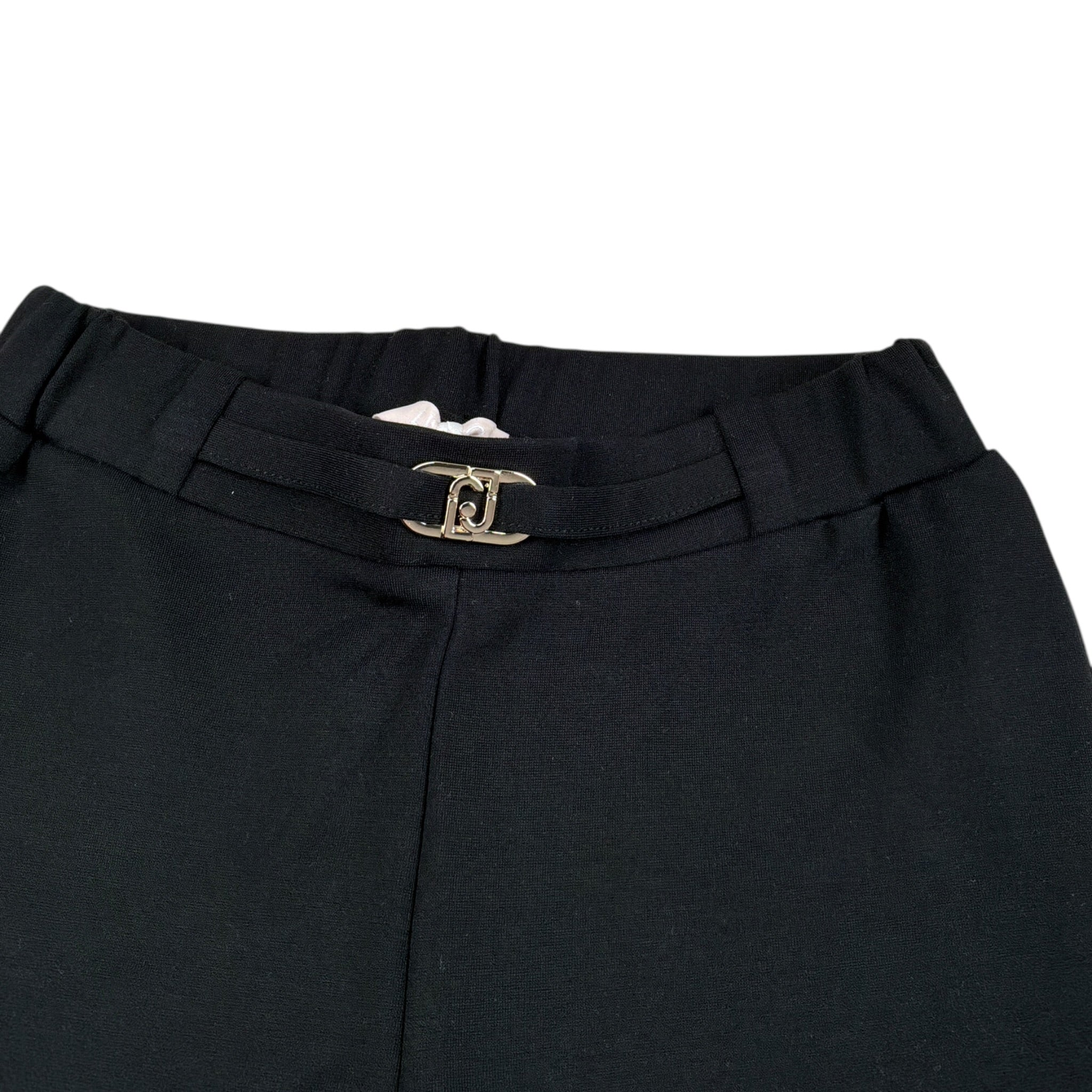 Liu Jo Leggins tinta unita Nero per Bambina KF5039 NERO LIU JO 