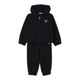 Liu Jo Completo 2 Pezzi Felpa-Pantalone tinta unita Nero per Bambina KF5044JX NERO LIU JO 