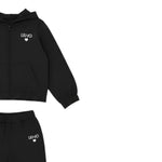 Liu Jo Completo 2 Pezzi Felpa-Pantalone tinta unita Nero per Neonata KF5044XX NERO LIU JO 