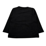 Liu Jo Shirt Girocollo tinta unita con Brillantini Nero per Neonata KF5048 NERO LIU JO 