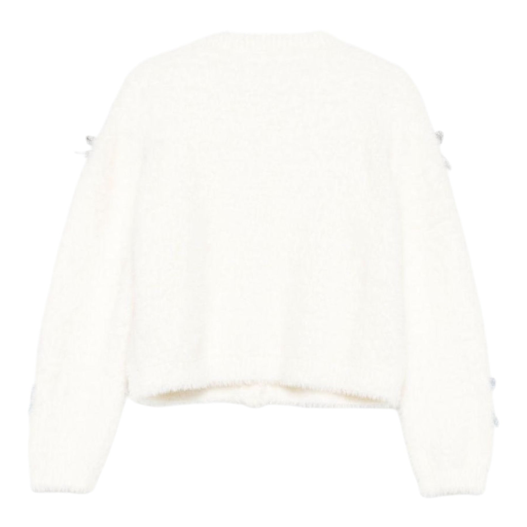 Liu Jo Maglia tinta unita con Applicazioni Bianco per Bambina KF5051XX BIANCO LIU JO 