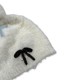 Liu Jo Cappello tinta unita con Fiocchi Panna per Neonata KF5054X PANNA LIU JO 
