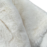 Liu Jo Pelliccia Tinta Uita con Zip E Cappuccio Bianco per Bambina KF5058XXX BIANCO LIU JO 