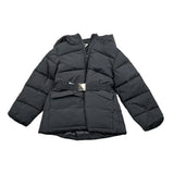 Liu Jo Giubbino tinta unita con Cappuccio Nero per Bambina KF5059X NERO LIU JO 
