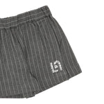 Liu Jo Short tinta unita con Fantasia A Righe Grigio per Neonata KF5064 GRIGIO LIU JO 