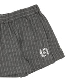 Liu Jo Short tinta unita con Fantasia A Righe Grigio per Neonata KF5064XXX GRIGIO LIU JO 