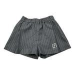 Liu Jo Short tinta unita con Fantasia A Righe Grigio per Bambina KF5064XXXXJ GRIGIO LIU JO 