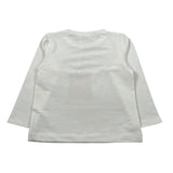 Liu Jo Shirt Girocollo tinta unita con Logo Bianco per Bambina KF5087J BIANCO LIU JO 