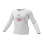 Liu Jo Shirt Girocollo tinta unita con Stampa Bianco per Neonata KF5088N BIANCO LIU JO 