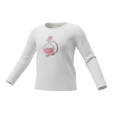 Liu Jo Shirt Girocollo tinta unita con Stampa Bianco per Neonata KF5088N BIANCO LIU JO 