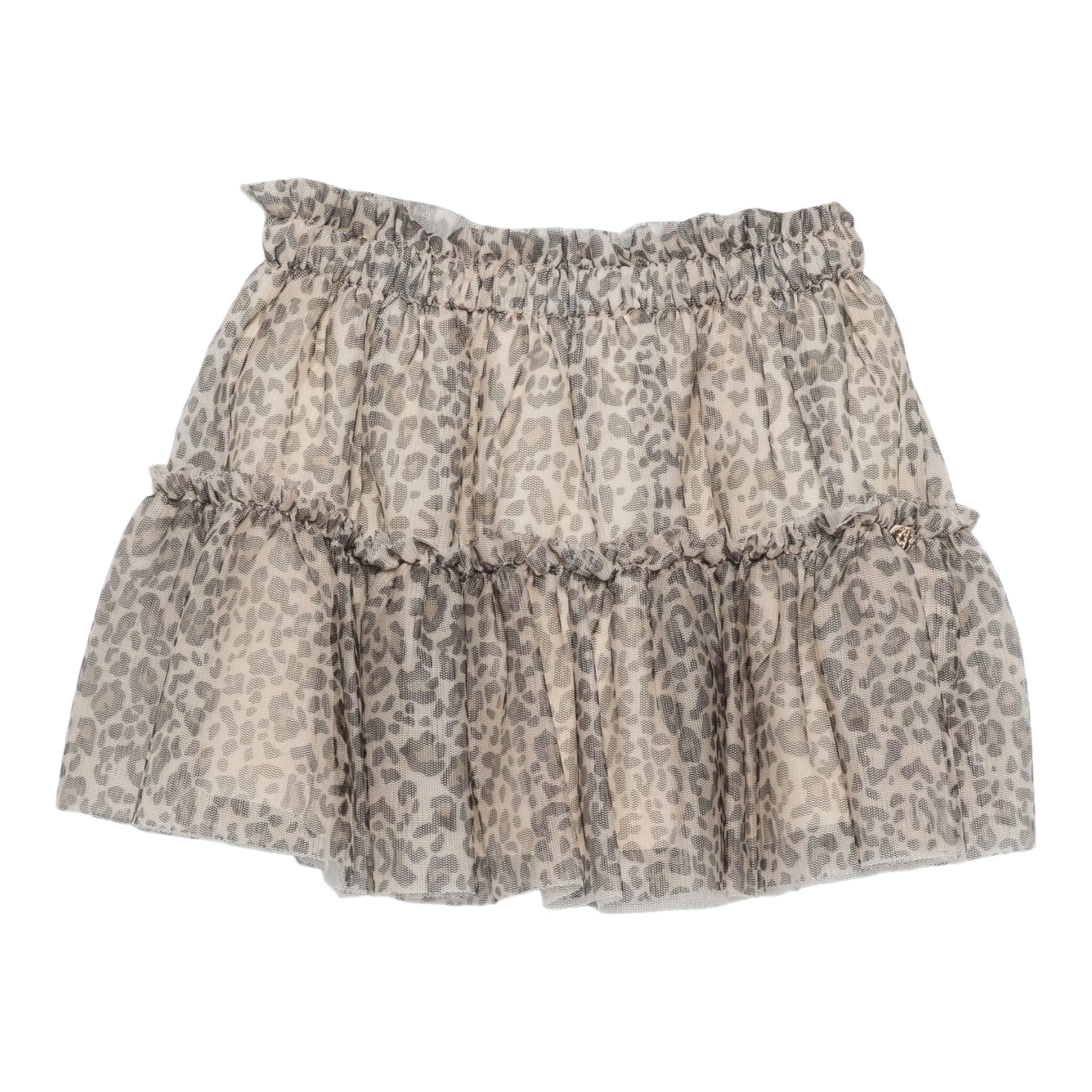 Liu Jo Gonna tinta unita Fantasia Maculata Beige per Bambina KF5103XXXX BEIGE LIU JO 