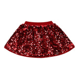 Liu Jo Gonna tinta unita con Paillettes Rosso per Bambina KF5105X ROSSO LIU JO 
