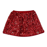 Liu Jo Gonna tinta unita con Paillettes Rosso per Neonata KF5105XX ROSSO LIU JO 