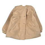 Liu Jo Cappotto tinta unita con Cappuccio Beige per Bambina KF5127X BEIGE LIU JO 