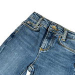 Liu Jo Jeans tinta unita Modello A Zampa Blu per Neonata KF5133 BLU LIU JO 