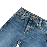 Liu Jo Jeans tinta unita Modello A Zampa Blu per Neonata KF5133 BLU LIU JO 