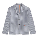 Liu Jo Giacca Fantasia A Righe Blu per Bambino QA3016 BLU LIU JO 