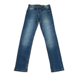 Losan Jeans tinta unita con Girovita Regolabile Blu per Bambino 6P10AL BLU LOSAN 