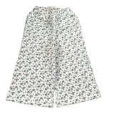 Louise Misha Pantalone tinta unita con Fantasia Fiori Bianco per Bambina GRPW25S0080 BIANCO LOUISE MISHA 
