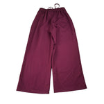 Lu Lu By Miss Grant Pantalone tinta unita Modello A Palazzo Bordeaux per Bambina LL3717 BORDEAUX LU LU BY MISS GRANT 