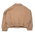 Lu Lu By Miss Grant Camicia Felpa tinta unita con Bottoni Beige per Bambina LL3769 BEIGE LU LU BY MISS GRANT 
