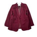 Lu Lu By Miss Grant Giacca tinta unita con Bottone Bordeaux per Bambina LL3786 BORDEAUX LU LU BY MISS GRANT 