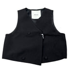 Lu Lu By Miss Grant Gilet tinta unita con Brillantini Nero per Bambina LL3809 NERO LU LU BY MISS GRANT 