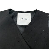 Lu Lu By Miss Grant Gilet tinta unita con Brillantini Nero per Bambina LL3809 NERO LU LU BY MISS GRANT 